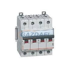 LEGRAND 408145 DX3 kismegszakító 4P D10 6000A/10kA villanyszerelés