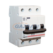 LEGRAND 408150 DX3 kismegszakító 4P D32 6000A/10kA villanyszerelés