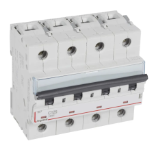 LEGRAND 408705 DX3 kismegszakító 4P C125 10000A/16kA villanyszerelés