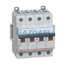 LEGRAND 409069 DX3 kismegszakító 4P B40 10000A / 16 kA villanyszerelés