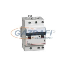 LEGRAND 409251 DX3 kismegszakító 3P C6 10000A / 16 kA villanyszerelés