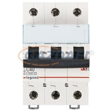 LEGRAND 409260 DX3 kismegszakító 3P C63 10000A / 16 kA villanyszerelés