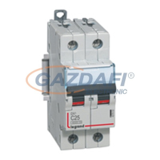 LEGRAND 409561 DX3-DC egyenáramú kismegszakító 2P C1.6 16KA villanyszerelés