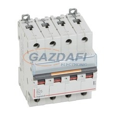 LEGRAND 409744 DX3 kismegszakító 25kA 4P 400V~ B25 villanyszerelés