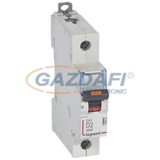 LEGRAND 409804 DX3 kismegszakító 25kA 1P 230/400V~ D2 villanyszerelés