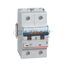 LEGRAND 409823 DX3 kismegszakító 25kA 2P 230/400V~ D32 villanyszerelés