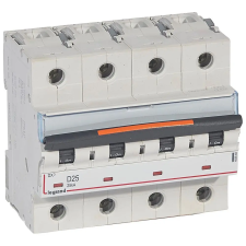 LEGRAND 409848 DX3 kismegszakító 25kA 4P 400V~ D25 villanyszerelés