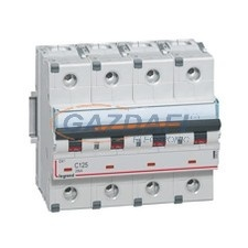 LEGRAND 409855 DX3 kismegszakító 25kA 4P 400V~ D125 villanyszerelés