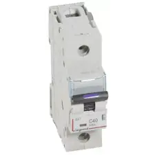 LEGRAND 410139 DX3 kismegszakító 50kA 1P 230/400V~ C40 villanyszerelés