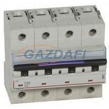 LEGRAND 410180 DX3 kismegszakító 50kA 4P 400V~ C63 villanyszerelés