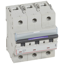 LEGRAND 410212 DX3 Kismegszakító. 3P, 10A, D karakterisztika, 50kA villanyszerelés