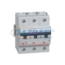 LEGRAND 410217 DX3 kismegszakító 50kA 3P 400V~ D40 villanyszerelés