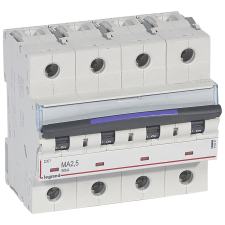 LEGRAND 410257 DX3 kismegszakító 50kA 4P 400V~ MA2,5 ( Legrand 410257 ) villanyszerelés