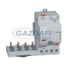 LEGRAND 410531 DX3 áramvédő relé 4P 400V~ A-S 63A 300mA villanyszerelés