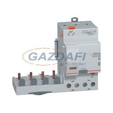 LEGRAND 410636 DX3 áramvédő relé 4P 400V~ Hpi 63A 30mA villanyszerelés