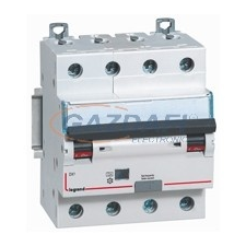 LEGRAND 411246 DX3 4P kombinált áram-védőkapcsoló C25 6000A / 10kA 30mA A-Hpi villanyszerelés