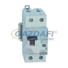 LEGRAND 411306 DX3 1P+N kombinált áram-védőkapcsoló B25 10000A / 10kA 30MA Hpi villanyszerelés