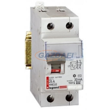 LEGRAND 411559 TX3 áram-védőkapcsoló 2P 25A 30MA A villanyszerelés