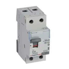 LEGRAND 411597 TX3 áram-védőkapcsoló 2P 63A 30MA A-HPI villanyszerelés