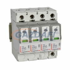 LEGRAND 412233 Túlfeszültség-levezető T2 40KA 4P 440V +SD villanyszerelés
