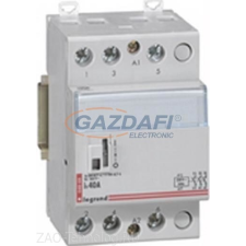 LEGRAND 412549 CX3 moduláris kontaktor 40A 230V 3Z - karral villanyszerelés