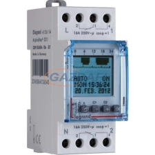 LEGRAND 412654 AlphaRex D21 csillagászati programkapcsoló 1 csatornás 56 program villanyszerelés