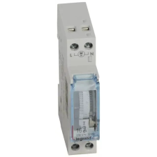 LEGRAND 412780 MicroRex T11 napi programkapcsoló működési tartalék nélkül, függőleges előlappal villanyszerelés
