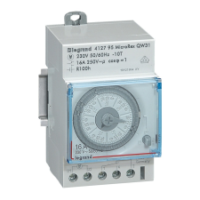 LEGRAND 412795 MicroRex QW31 heti programkapcsoló működési tartalékkal, vízszintes előlappal ( Legrand 412795 ) villanyszerelés