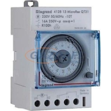LEGRAND 412813 MicroRex QT31 napi programkapcsoló működési tartalékkal, vízszintes előlappal villanyszerelés