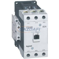 LEGRAND 416204 CTX3 ip. mágneskapcs. 3P 85A 2Z+2NY 110V AC villanyszerelés