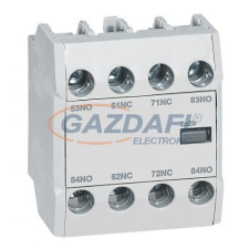 LEGRAND 416855 CTX3 á.j. segédérintkező 2Z+2NY mellső rögzítés villanyszerelés