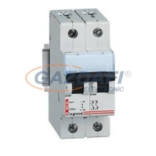 LEGRAND 419226 RX3 kismegszakító 2P C25 6000A BIC villanyszerelés
