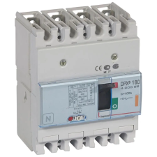 LEGRAND 420055 DPX3 160 100A 4P termikus mágneses 25kA kompakt megszakító villanyszerelés