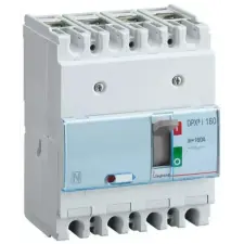 LEGRAND 420199 DPX3-I 160 terheléskapcsoló 160A 4P villanyszerelés