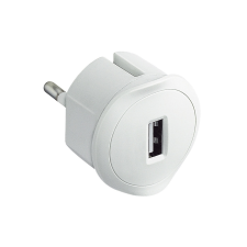 LEGRAND 50680 - konnektoros USB adapter 230V/1,5A fehér világítás