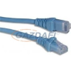 LEGRAND 632750 Linkeo patch kábel, RJ45-RJ45, Cat6, árnyékolatlan (U/UTP), AWG24, PVC, világos kék, d: 6mm, 1 méter,