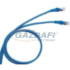 LEGRAND 632754 Linkeo patch kábel, RJ45-RJ45, Cat6, árnyékolatlan (U/UTP), AWG24, PVC, világos kék, d: 6mm, 5 méter,