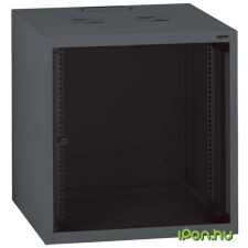 LEGRAND 646214 19" 18U fali rackszekrény 890mm fekete szerver