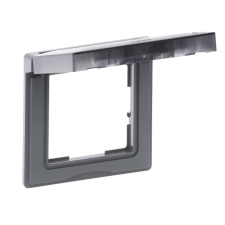 LEGRAND 721344 Suno 1-es keret, IP44, alumínium villanyszerelés