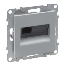 LEGRAND 721352 Suno RJ45 Cat.6 UTP aljzat, alumínium villanyszerelés
