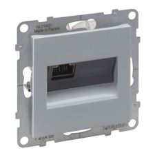 LEGRAND 721356 Suno RJ45 Cat.6 STP aljzat, alumínium villanyszerelés