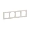 LEGRAND 721534 Suno 4-es keret, homok