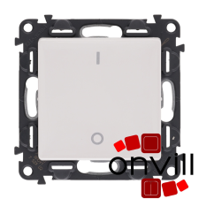 LEGRAND 752102 Valena Life fehér kétpólusú kapcsoló 16 AX villanyszerelés