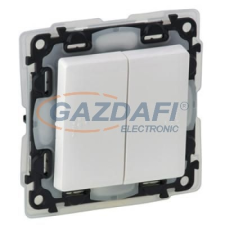 LEGRAND 752155 Valena Life csillárkapcsoló,230V,fehér villanyszerelés