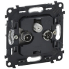 LEGRAND 753052 Valena InMatic TV-Rádió-SAT csatlakozóaljzat mechanizmus, 1, 5 dB ( Legrand 753052 ) (753052)
