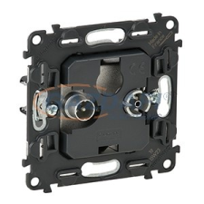 LEGRAND 753063 Valena InMatic TV-Rádió csatlakozóaljzat mechanizmus, 14 dB villanyszerelés