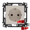 LEGRAND 753225 Valena Life elefántcsont 2P+F csatlakozóaljzat