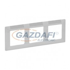 LEGRAND 754013 Valena Life hármas keret, vízszintes, címketartóval fehér villanyszerelés