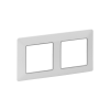 LEGRAND 754032 - keret kapcsolóhoz VALENA LIFE 2P fehér/króm
