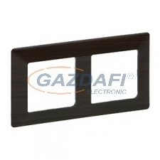 LEGRAND 754172 Valena Life kettős keret wenge dekor villanyszerelés